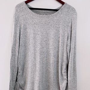 Soft and Slouchy Grey Sweater